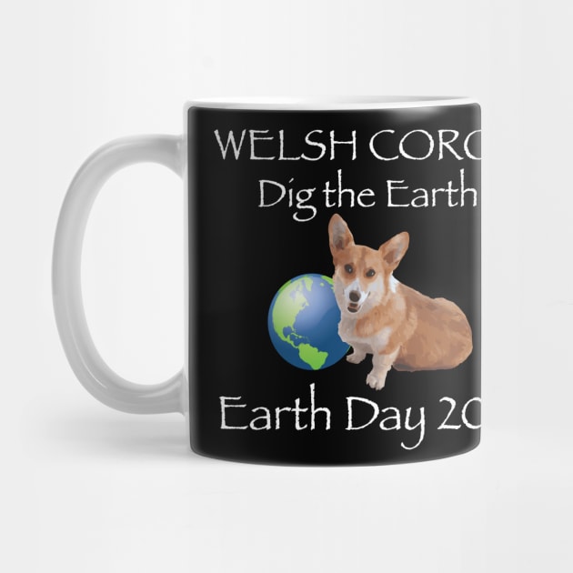 Corgi Earth Day Awareness 2018 T-Shirt by bbreidenbach